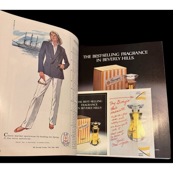 1984 MARCH TOWN & COUNTRY MAGAZINE - FRAUKE QUAST CARNIVAL IN VENICE - Picture 6 of 13